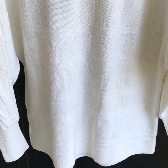 NWT!   Very nice pure white pullover sweater Sz XL - Picture 5 of 5